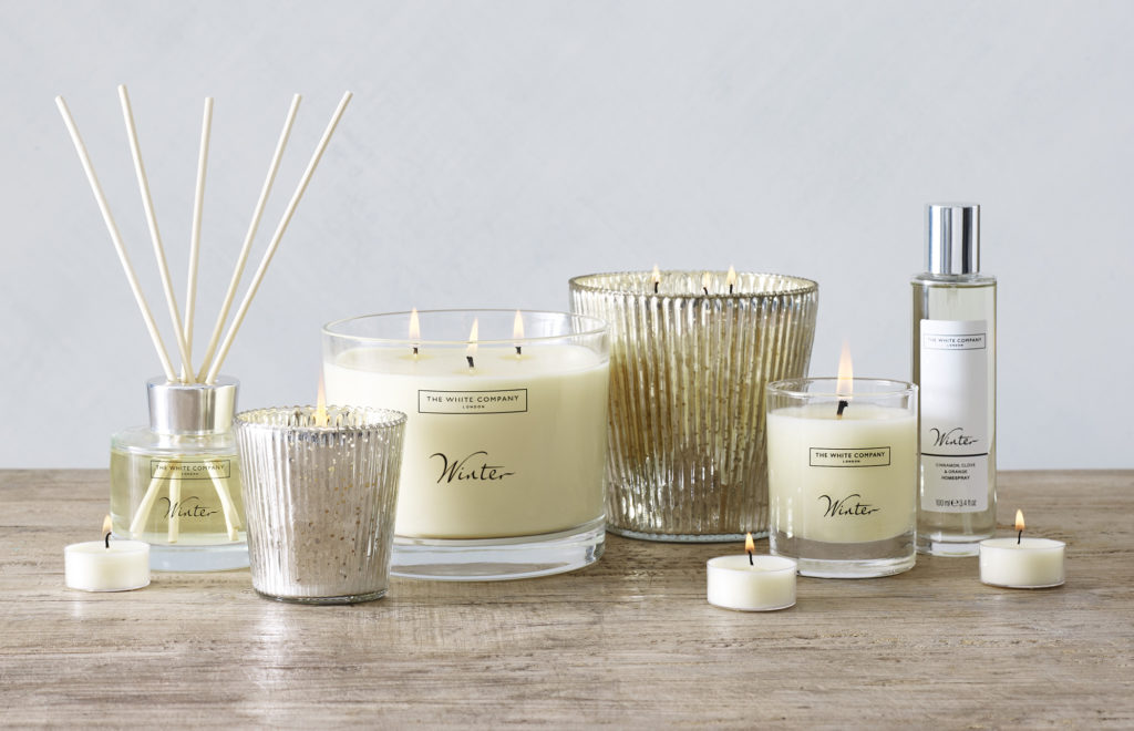 The White Company Winter candle and fragrance range